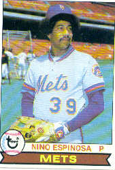 1979 Topps Baseball Cards      566     Nino Espinosa